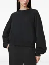 Allsaints Dani Haven Embroidered Sweatshirt In Black
