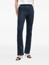 Allsaints Dani Stretch Denim Bootcut Jeans In Blue