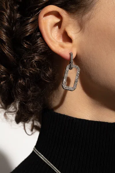 Allsaints ‘dara' Earrings In Silver