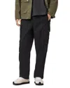 Allsaints Decoy Straight Leg Cargo Trousers In Black