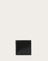 Allsaints Delp Orlando Embossed Leather Wallet In Black