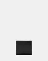 Allsaints Delph Bi-fold Leather Wallet In Black