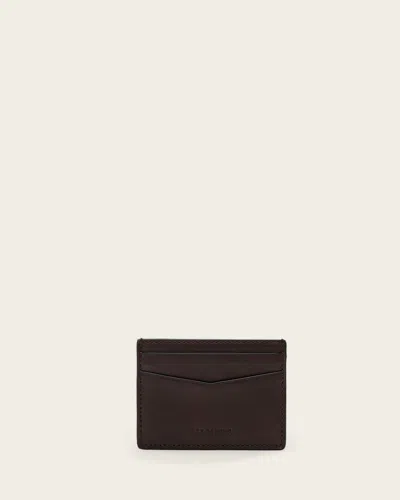 Allsaints Delph Leather Cardholder In White
