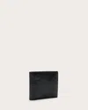 Allsaints Delph Tierra Bi-fold Leather Wallet In Black