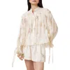 Allsaints Delphine Floral Print Shirt