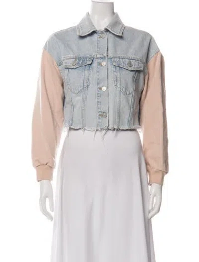 Pre-owned Allsaints Denim Jacket In Blue