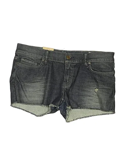 Pre-owned Allsaints Denim Shorts In Blue