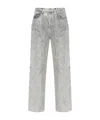 Allsaints Denim Trousers In Gray