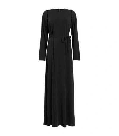 Allsaints Detachable Sleeve Susannah Dress In Black