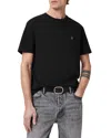 Allsaints Dexter Short Sleeve T-shirt In Jet Black