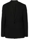 Allsaints Dima Single-breasted Blazer In Black