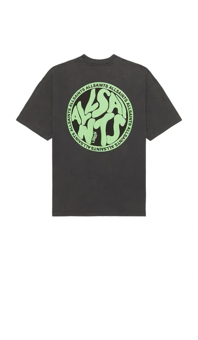 ALLSAINTS DISTORTION CREW NECK TEE