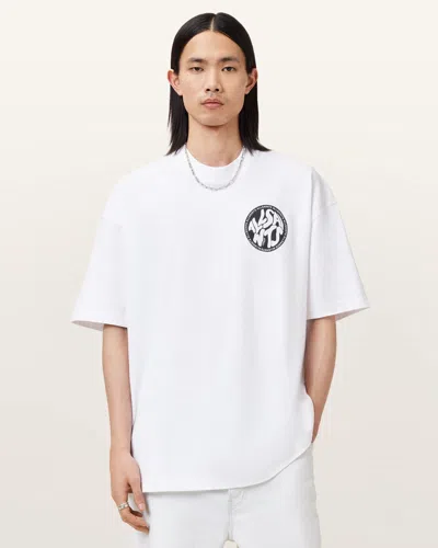 Allsaints Distortion Short Sleeve Logo T-shirt