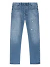 Allsaints Distressed-effect Jeans In Blue