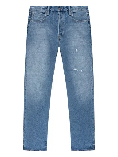 Allsaints Distressed-effect Jeans In Blue