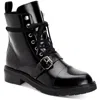 Allsaints Donita Womens Zipper Pull On Combat & Lace-up Boots