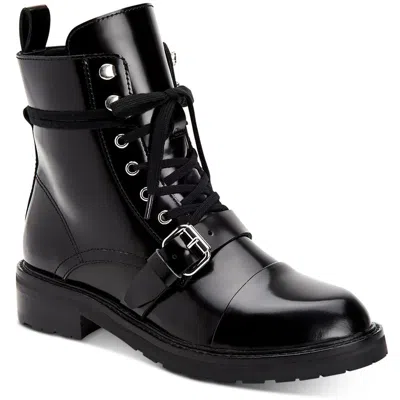 Allsaints Donita Womens Zipper Pull On Combat & Lace-up Boots