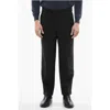 Allsaints Double Pleated Spica Pants With Cuffed Hem In Black