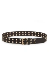 Allsaints Double Prong Belt In Multi