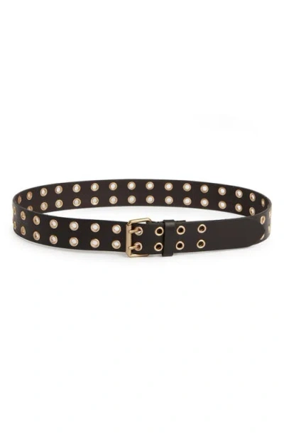 Allsaints Double Prong Belt In Multi