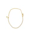 Allsaints Double-layer Structure Design Bracelet In Transparent