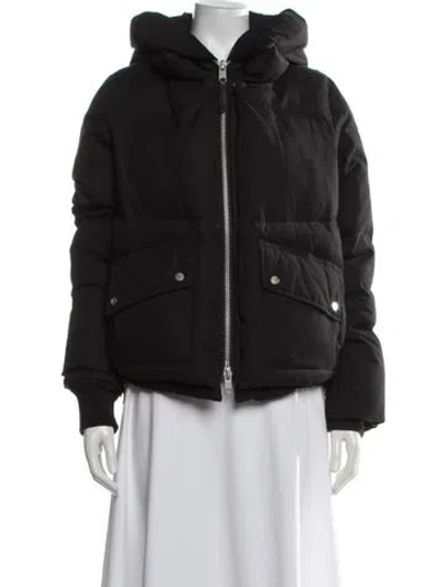 Pre-owned Allsaints Down Jacket In Black