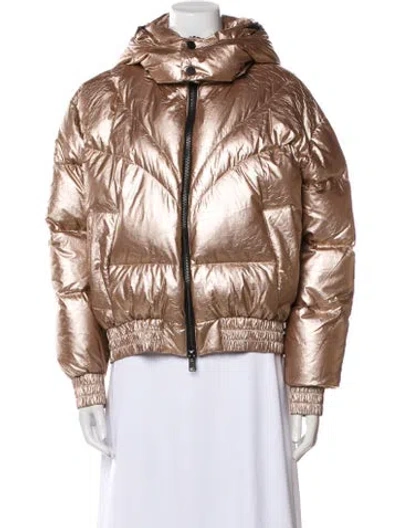 Pre-owned Allsaints Down Jacket In Neutral
