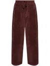 Allsaints Draven Trousers In Red