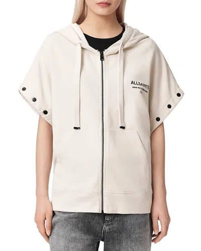 Allsaints Dreamer Amphia Hoodie In Neutral