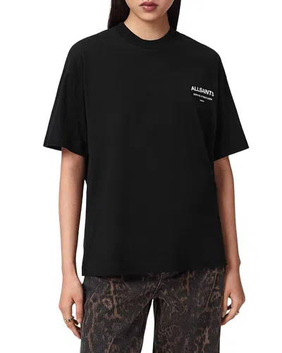 Allsaints Dreamer Etta Tee In Black