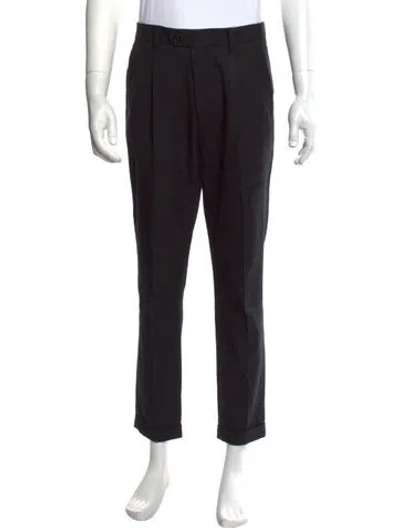 Pre-owned Allsaints Dress Pants In Black