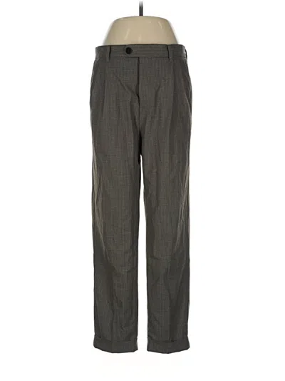 Pre-owned Allsaints Dress Pants In Gray