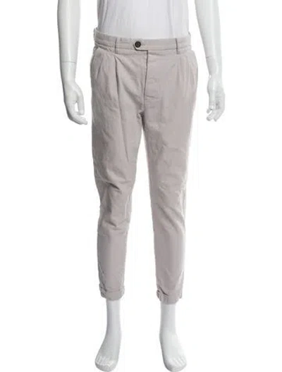 Pre-owned Allsaints Dress Pants In Neutral
