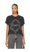 Allsaints Drip Tee In Black
