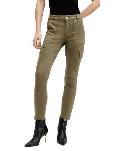 Allsaints Duran Cargo Pants In Khaki Green