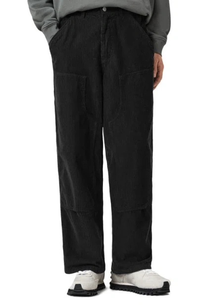 ALLSAINTS ALLSAINTS DUSTAN COTTON CORDUROY WIDE LEG PANTS