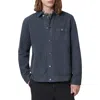 Allsaints Eavis Relaxed Fit Chore Jacket In Fountain Blue