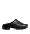 Allsaints Eclipse Flatform Slides In Black