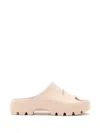 Allsaints Eclipse Platform Slide Sandal In Pink