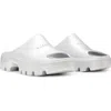 Allsaints Eclipse Platform Slide Sandal In Silver