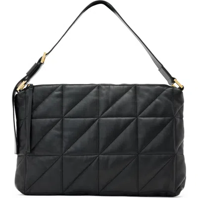 ALLSAINTS ALLSAINTS EDBURY QUILTED LEATHER SHOULDER BAG