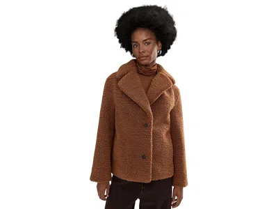 Allsaints Eddie Faux Teddy In Multi