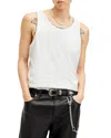 Allsaints Cotton Edwards Tank Top In Optic White