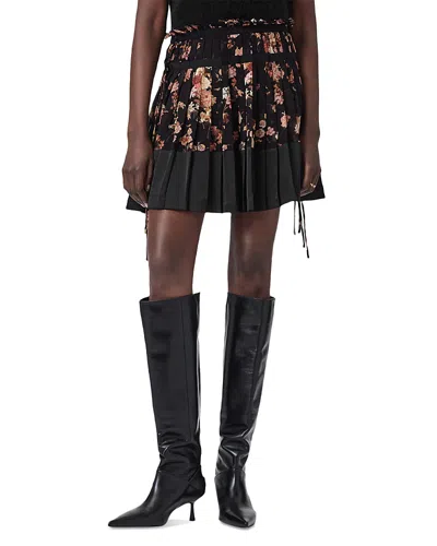 Allsaints Elara Mini Skirt In Black