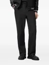 Allsaints Walde Skinny Fit Chino Trousers In Black