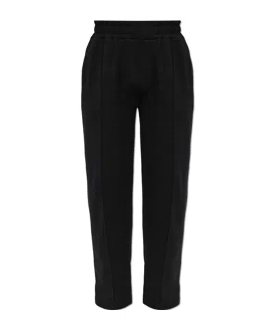 Allsaints Elastic-waist Casual Trousers In Black