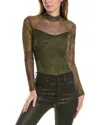 Allsaints Elia Heidi Bodysuit In Green
