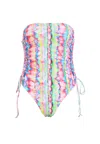 Allsaints Elisa Swimsuit In Multi