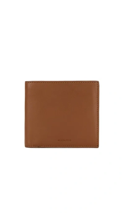 Allsaints Elkka Wallet In Brown