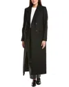 Allsaints Ellen Wool & Cashmere-blend Coat In Black